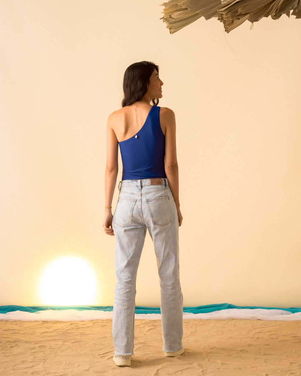 Vestido de baño y Body Mujer Azul A Los Mares Los Pesares