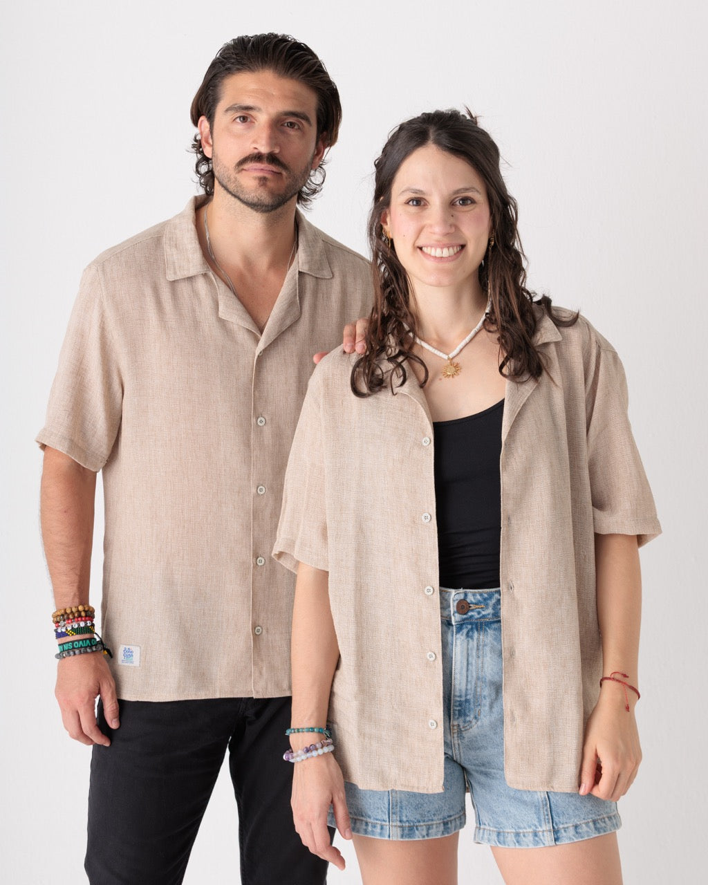 Camisa Masculina Básica Cubana (Pol 100%)