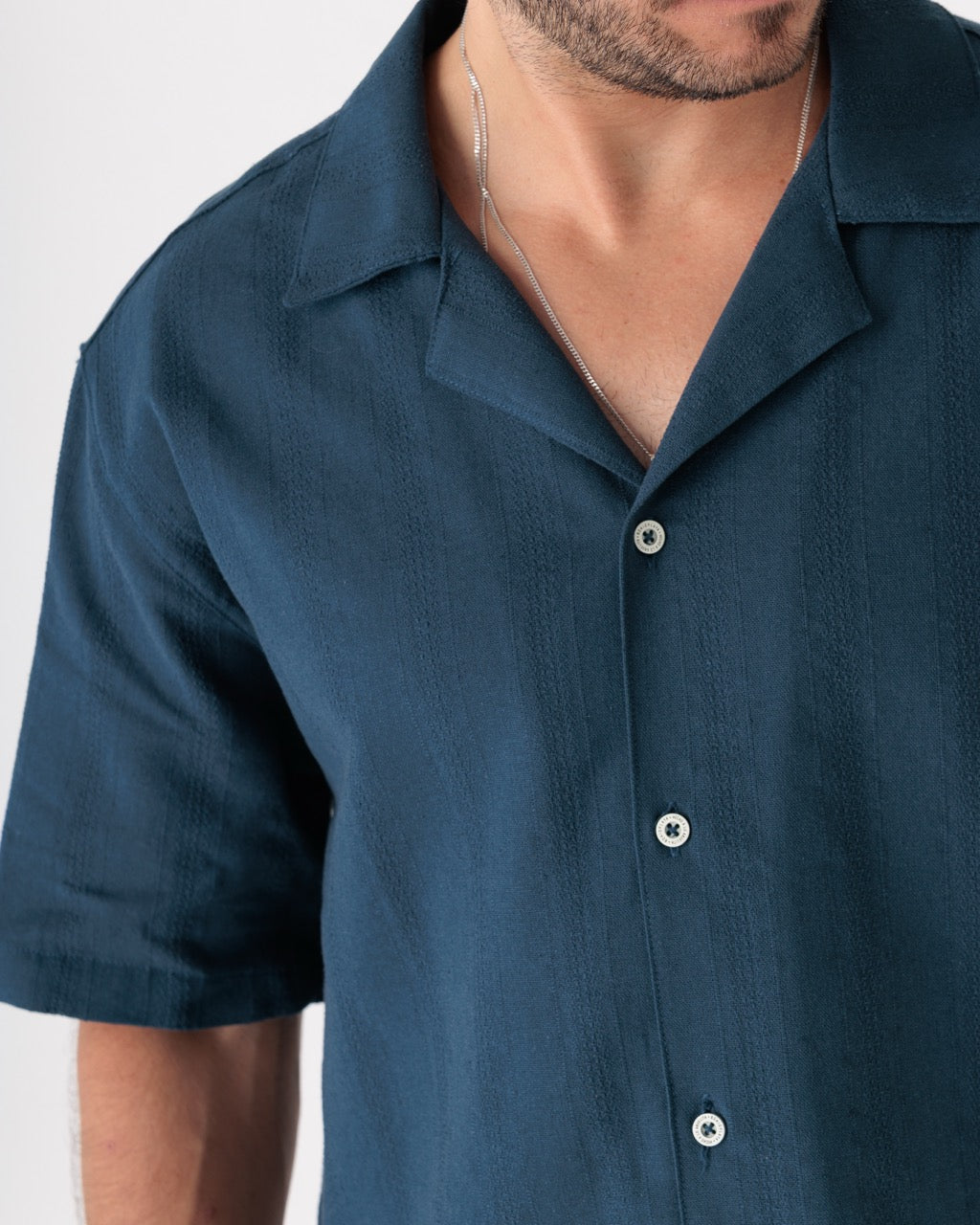 Camisa Masculina Básica Solsticio (Algodón 100%)