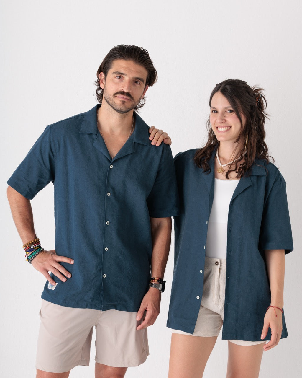 Camisa Masculina Básica Solsticio (Algodón 100%)