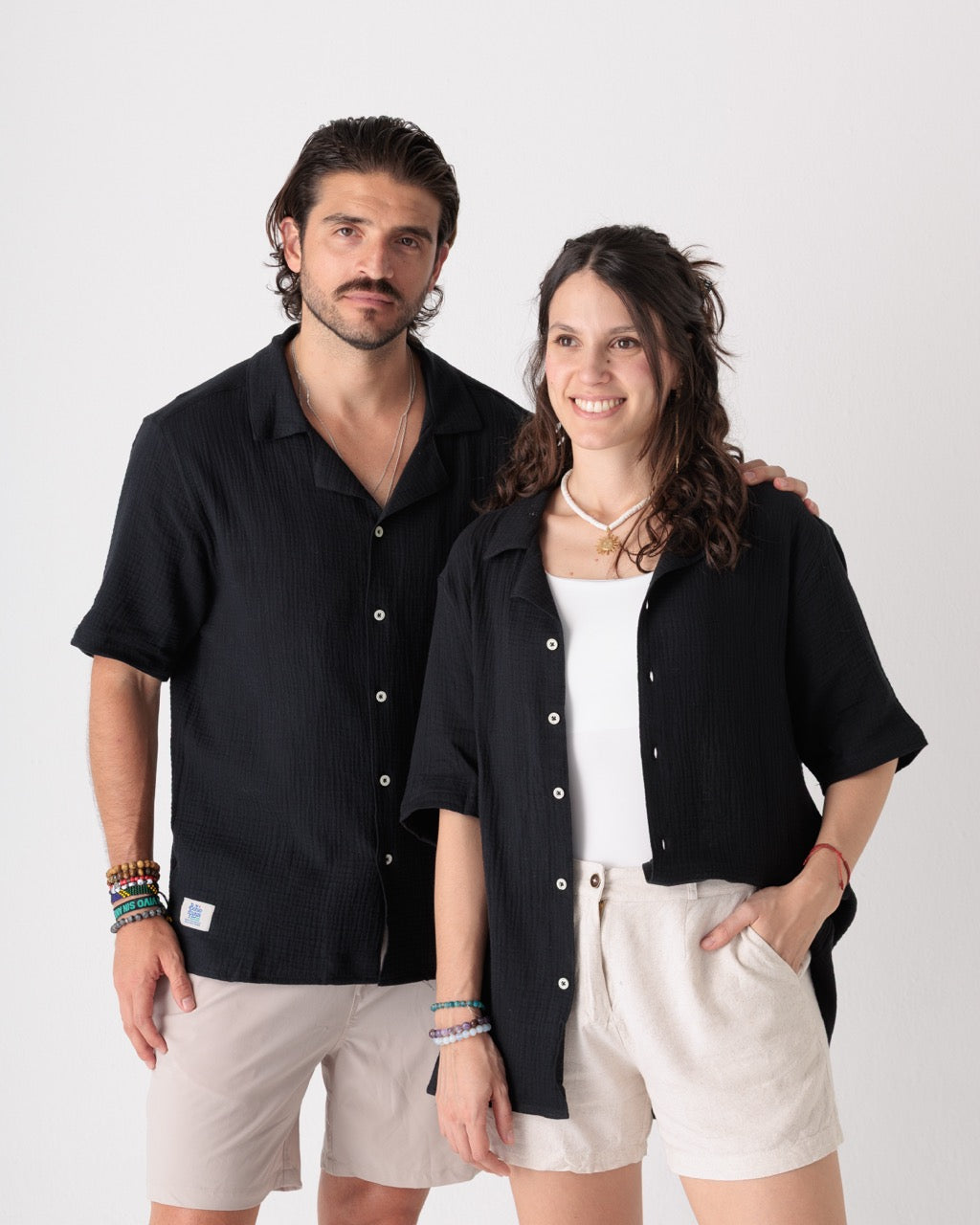 Camisa Masculina Básica Veraneo (Algodon 100%)