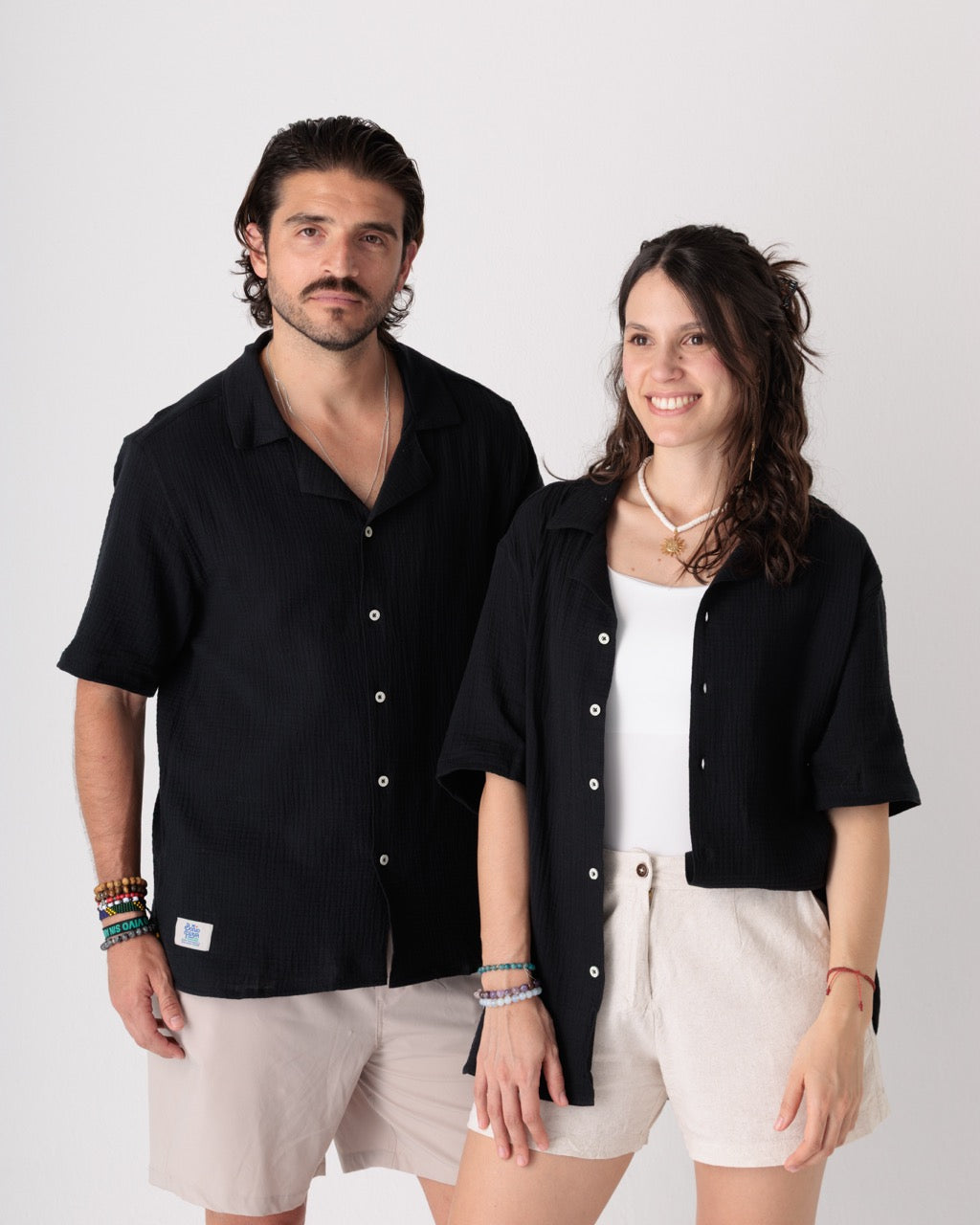 Camisa Masculina Básica Veraneo (Algodon 100%)