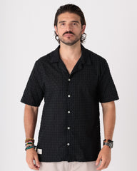 Camisa Masculina Básica Elegancia Tropical (Algodón 100%)