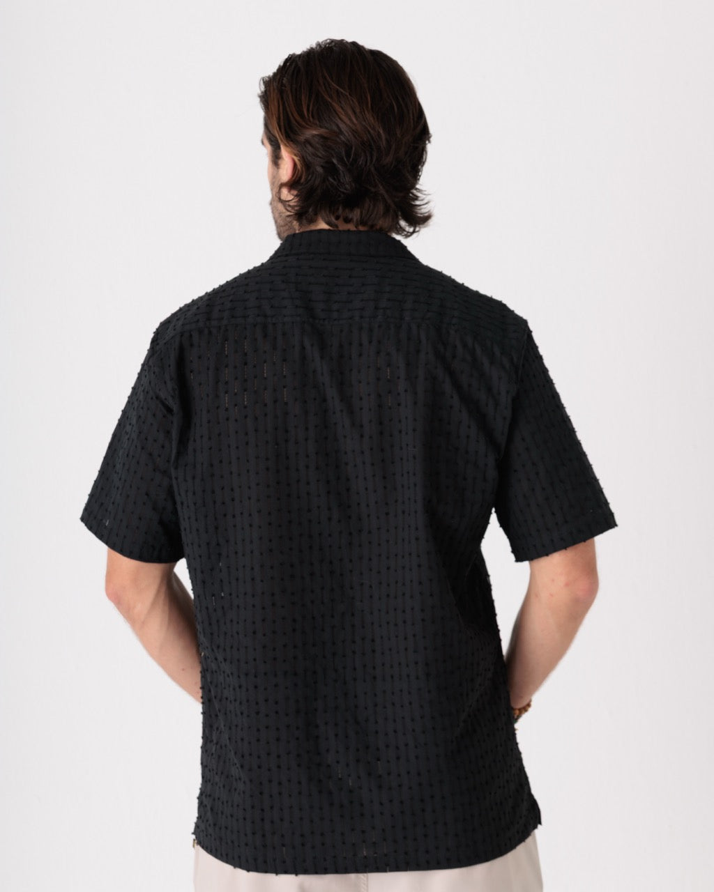Camisa Masculina Básica Elegancia Tropical (Algodón 100%)