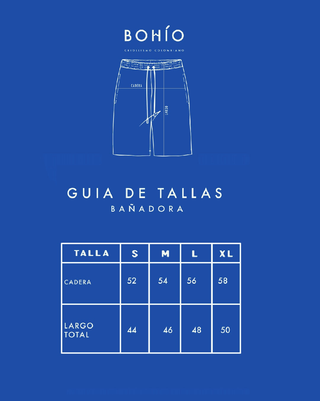 Bañadora Masculina Raíces (Tela Eco)