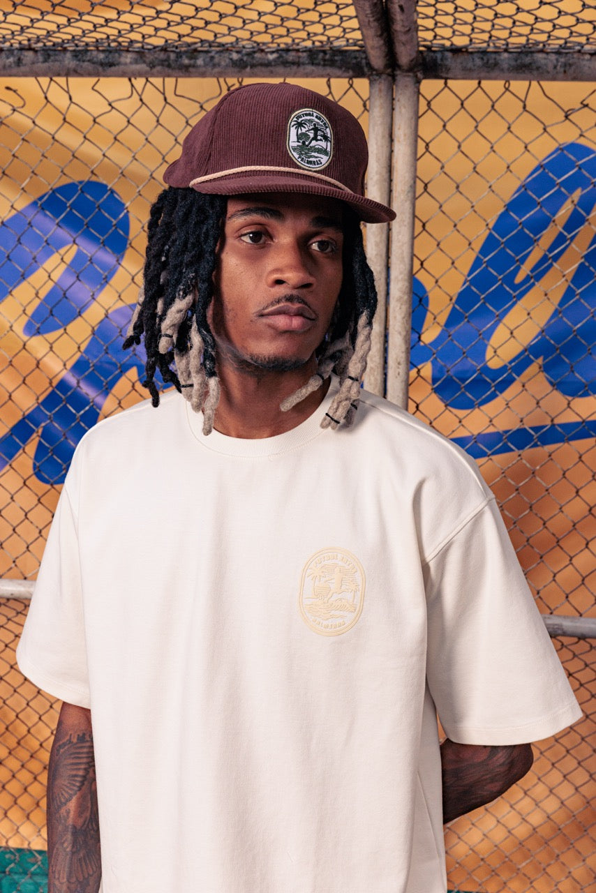 Gorra Futbol Criollo Corduroy Cafe (Beisbolera)