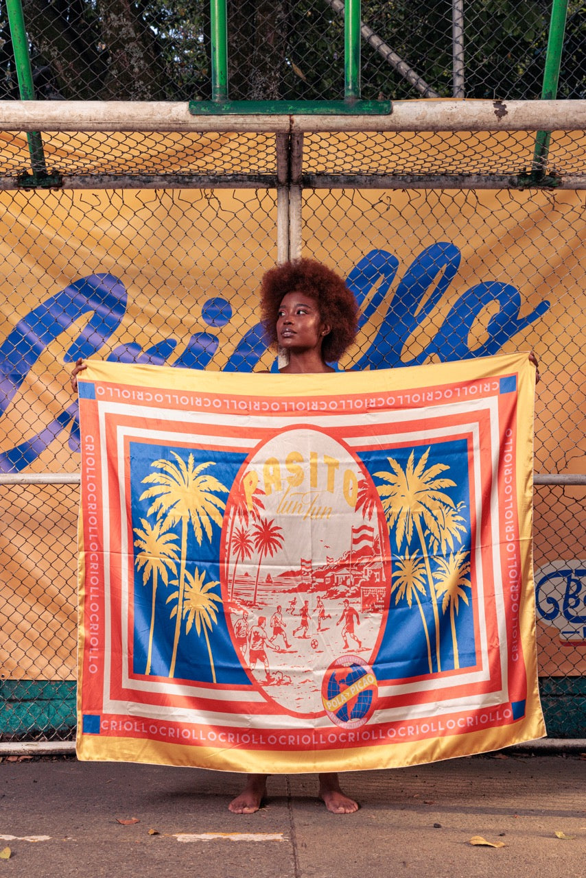 Pareo Futbol Criollo Pasito Tun Tun  (Tela eco)