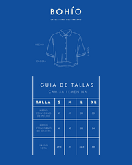 Camisa Femenina Corta Raíces (Rayón)