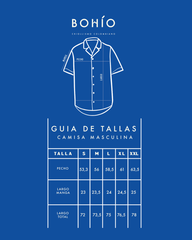 Camisa Hombre Diving Life X Bohio (Rayon) 2025