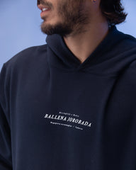 Hoodie Unisex Diving Life X Bohio Azul Oscuro (Algodón 100%)  2025
