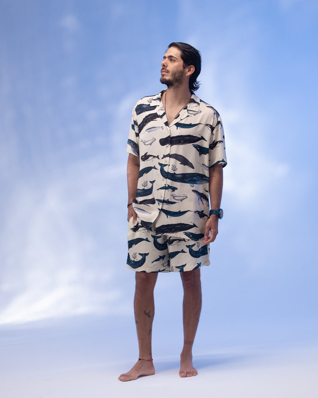 Camisa Hombre Diving Life X Bohio (Rayon) 2025