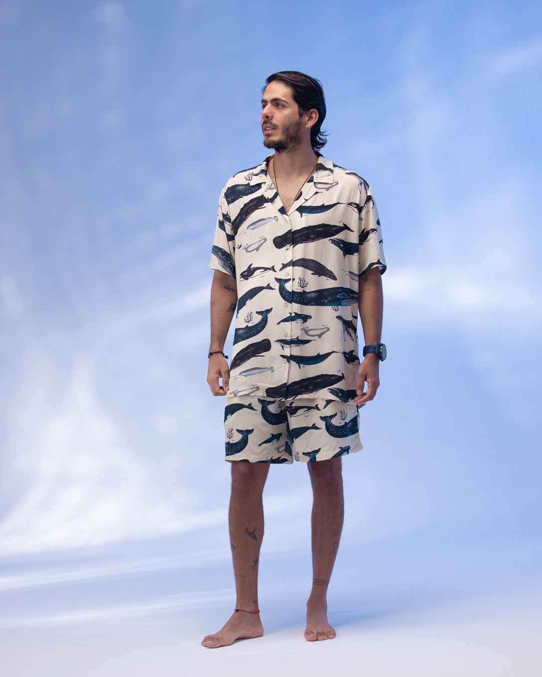 Camisa Hombre Diving Life X Bohio (Rayon) 2025