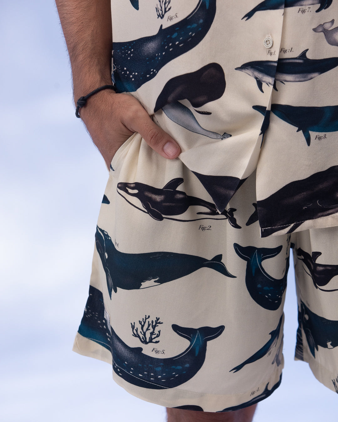 Camisa Hombre Diving Life X Bohio (Rayon) 2025