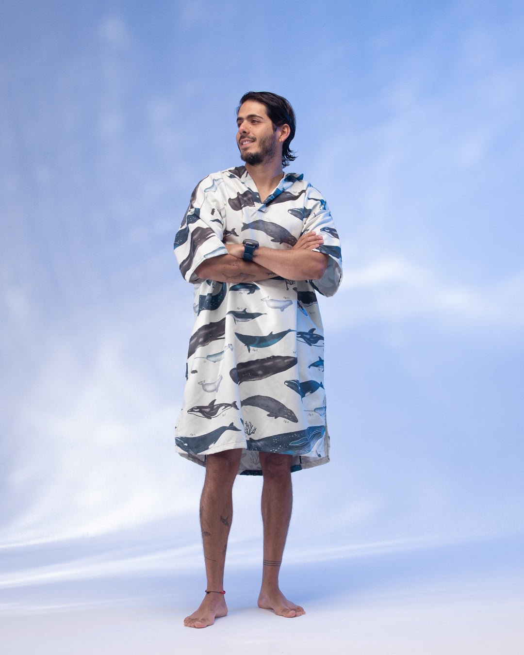 Poncho Microfibra Diving Life X Bohío 2025