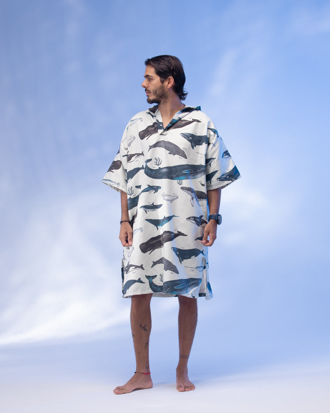 Poncho Microfibra Diving Life X Bohío 2025
