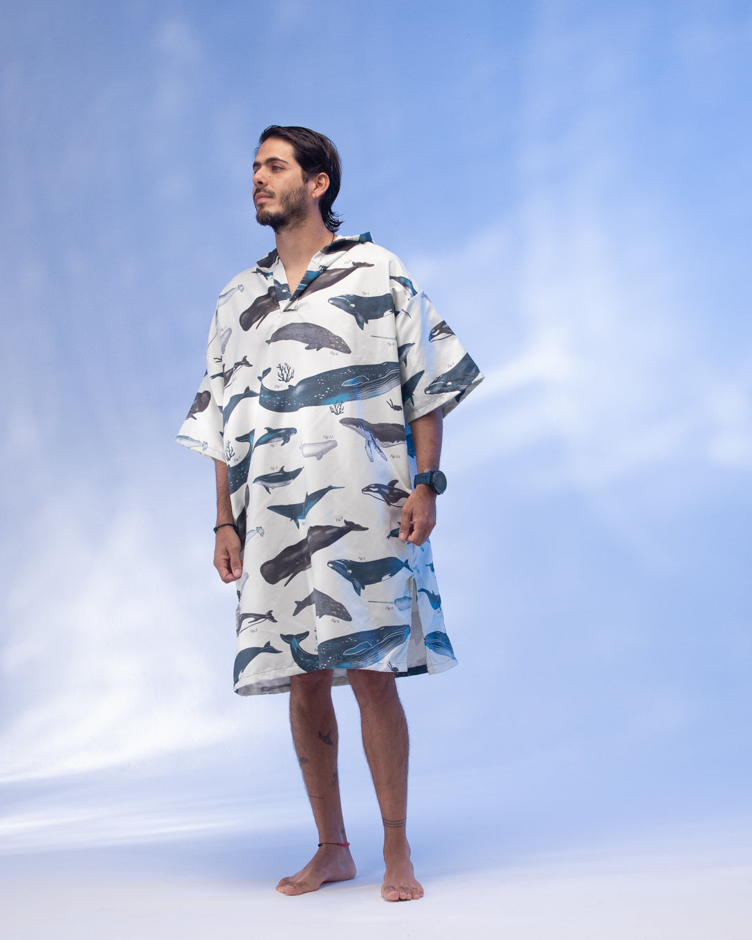 Poncho Microfibra Diving Life X Bohío 2025