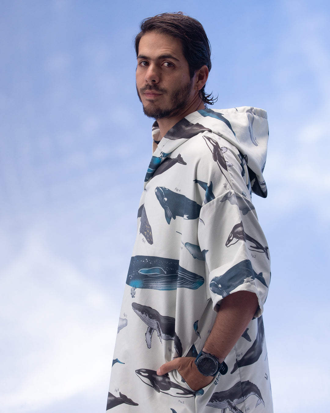 Poncho Microfibra Diving Life X Bohío 2025