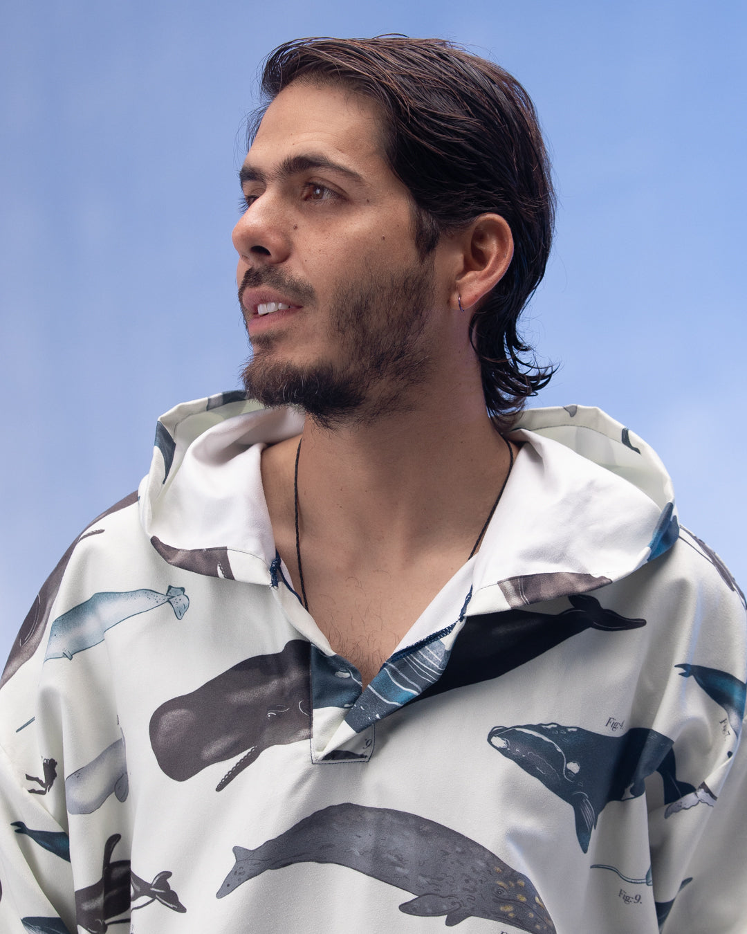 Poncho Microfibra Diving Life X Bohío 2025