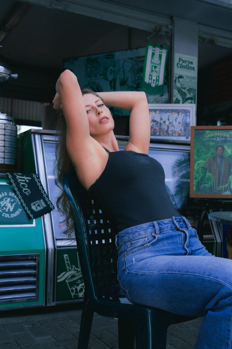 Body Mujer Del Mar A La Montaña Atlético Nacional X Bohio (Doble Faz)