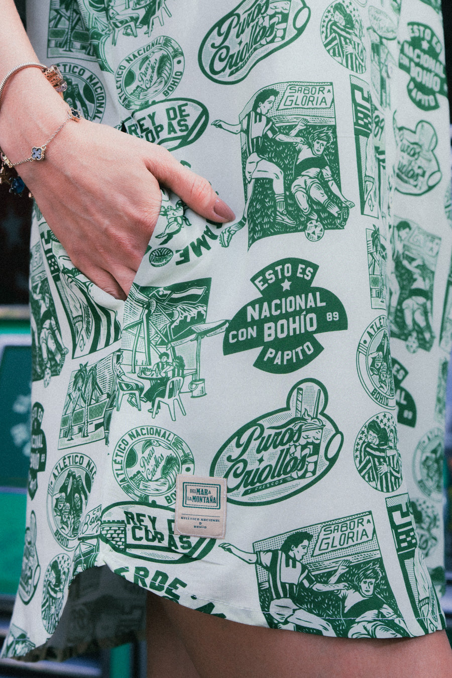 Camison Mujer Atlético Nacional X Bohio (Rayon)