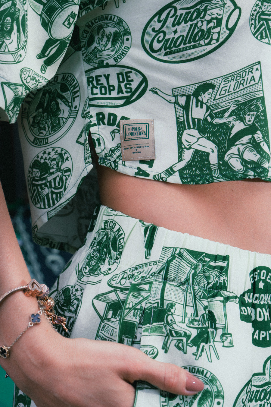 Short Unisex Atlético Nacional X Bohio (Rayón)