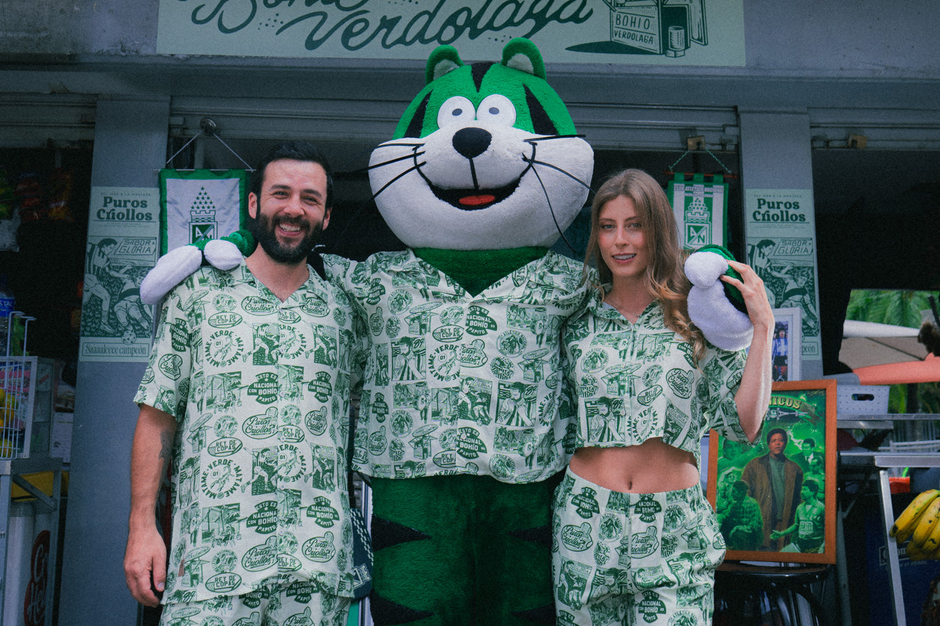 Camisa Hombre Atlético Nacional X Bohio (Rayón)