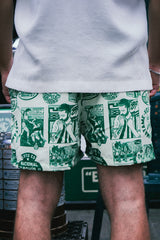 Bañadora Masculina Atlético Nacional X Bohio (Tela Eco)