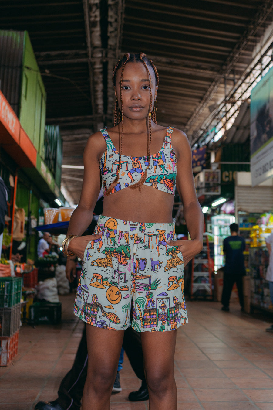 Short Unisex Joyas 2 Casa Del Ritmo (Rayón)