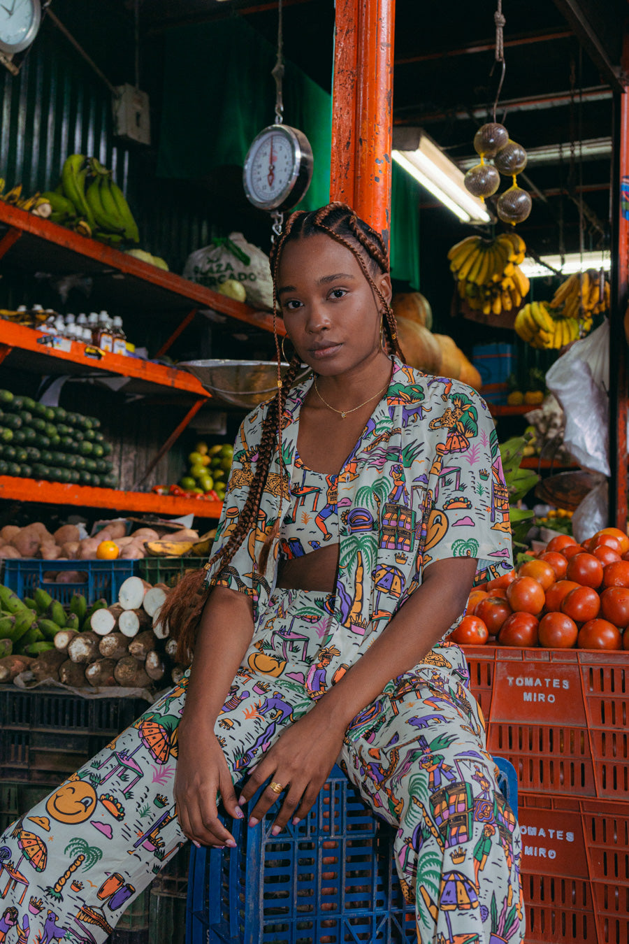 Pantalón Mujer Joyas 2 Casa Del Ritmo (Rayón)