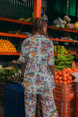 Camisa Mujer Joyas 2 Casa Del Ritmo (Rayón)