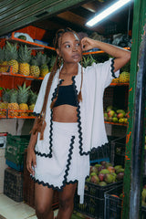 Camisa Mujer Crudo Joyas 2 Casa Del Ritmo (Lino)