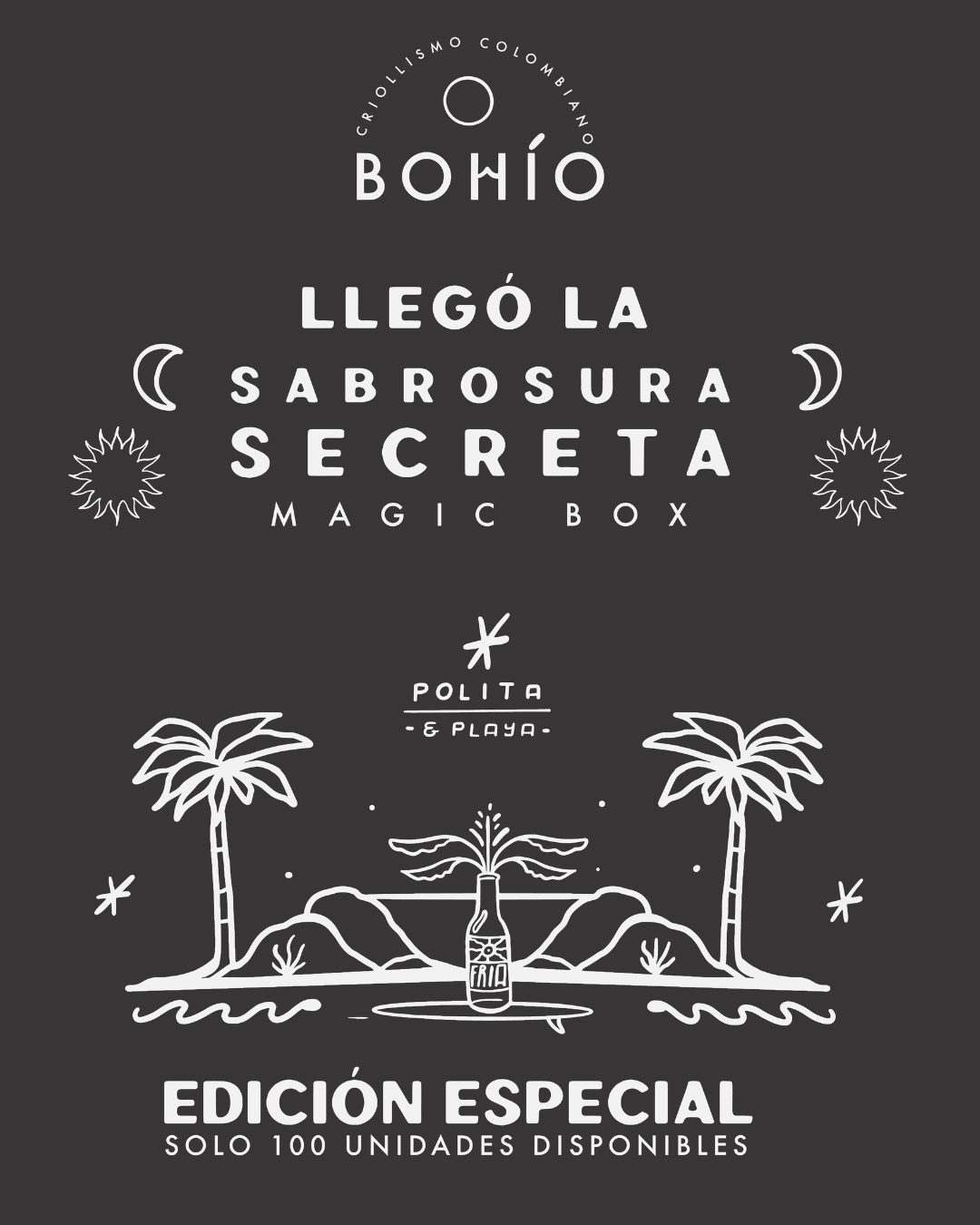 Magic Box Bohío Sabrosura Secreta (Camisa Unisex Chalis)