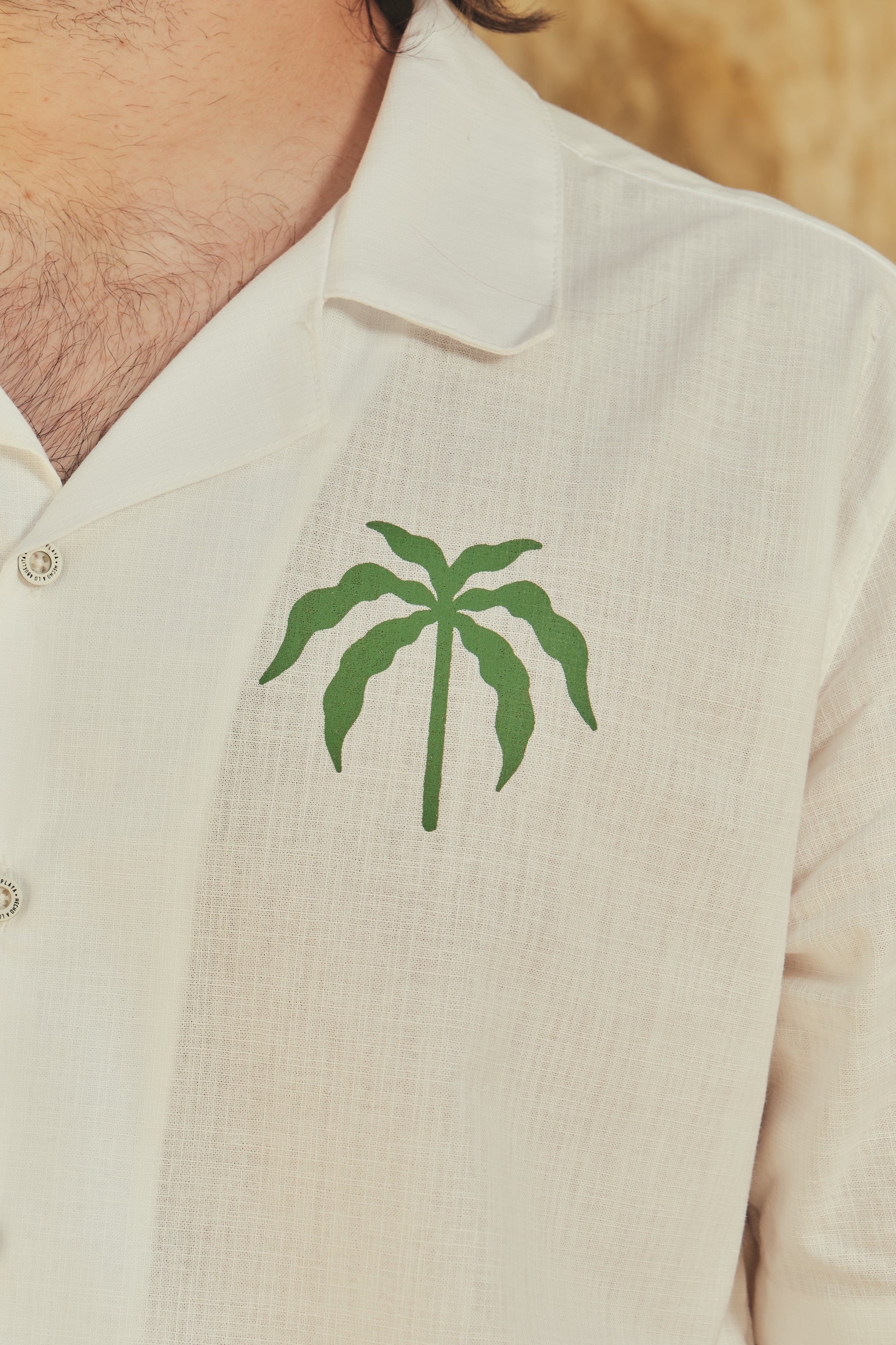 Camisa Hombre Gente Del Trópico Crudo (Algodón 100%)