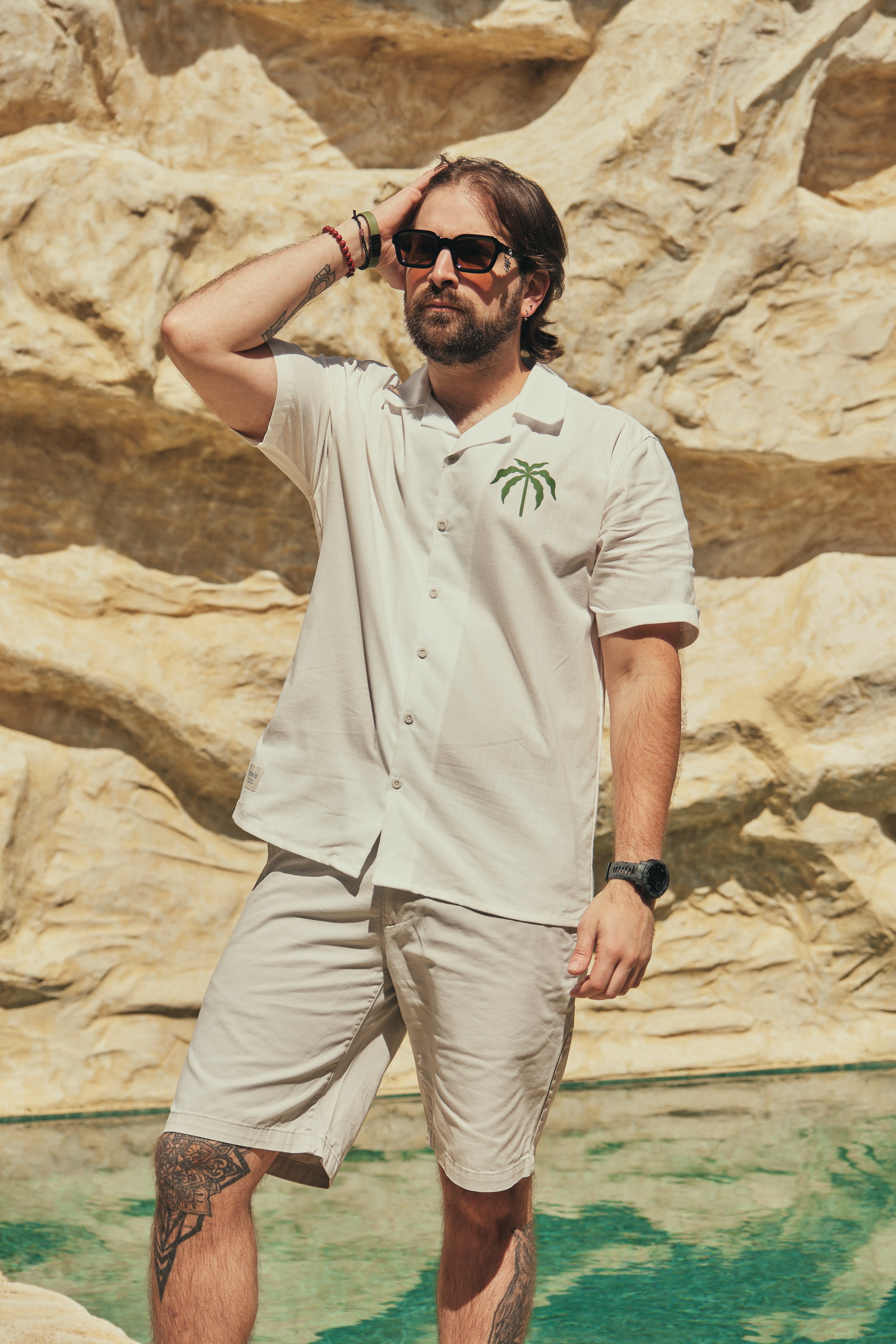 Camisa Hombre Gente Del Trópico Crudo (Algodón 100%)
