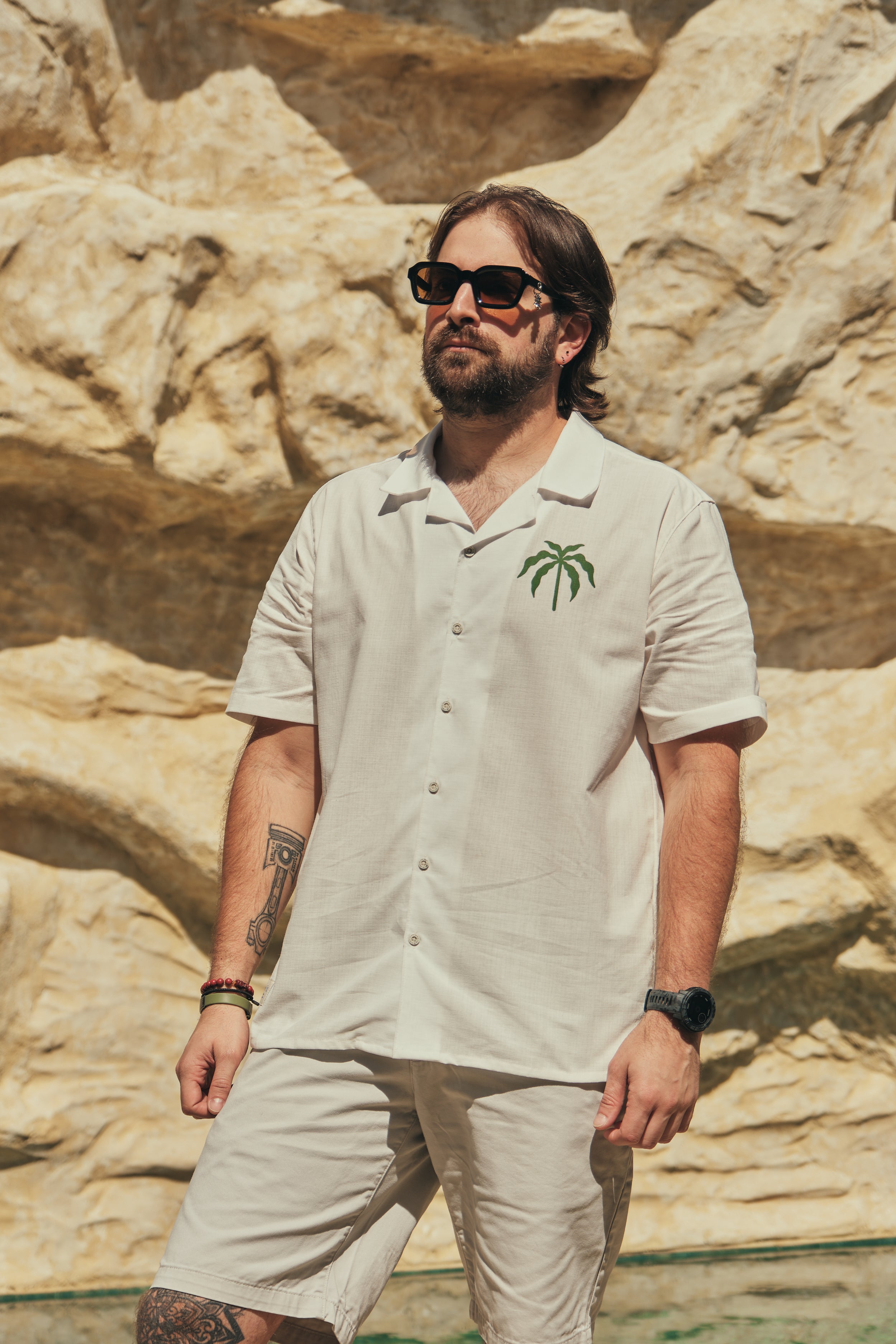 Gafas Buenas Vibras Bohio Sunglasses (Negro-Cafe)