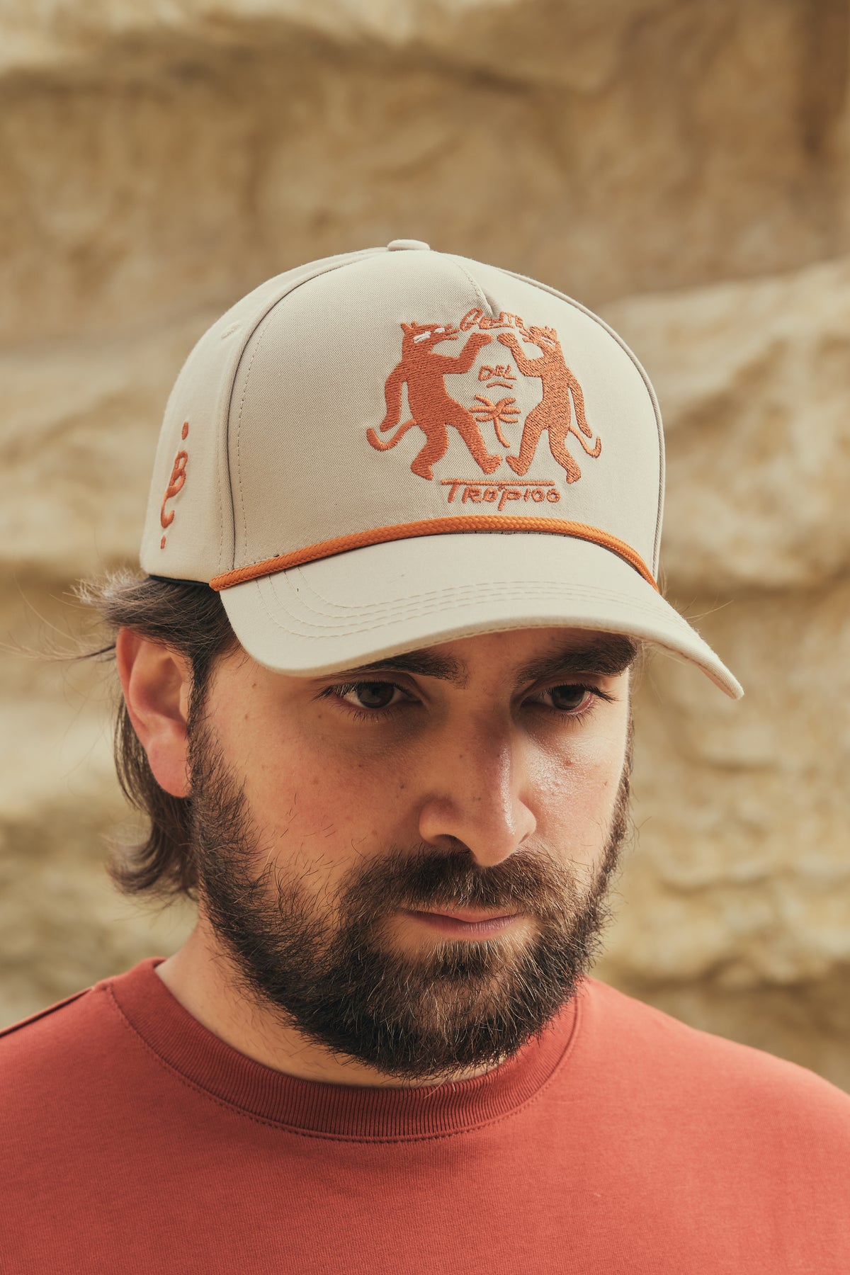 Gorra Gente Del Trópico Beige Bohío (Beisbolera)