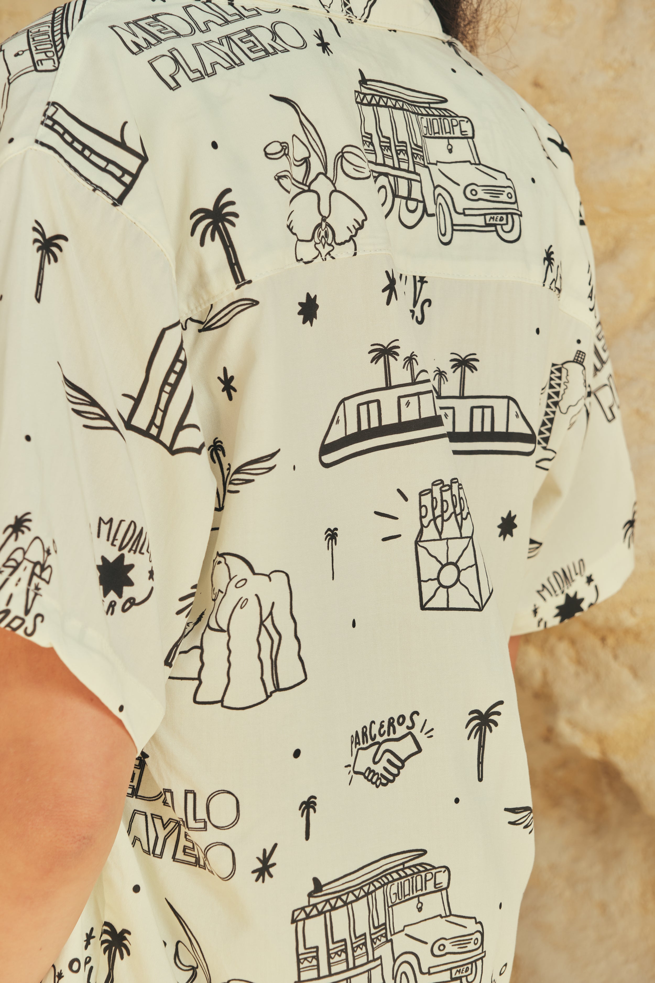 Short Unisex Medellin Florece (Rayón)