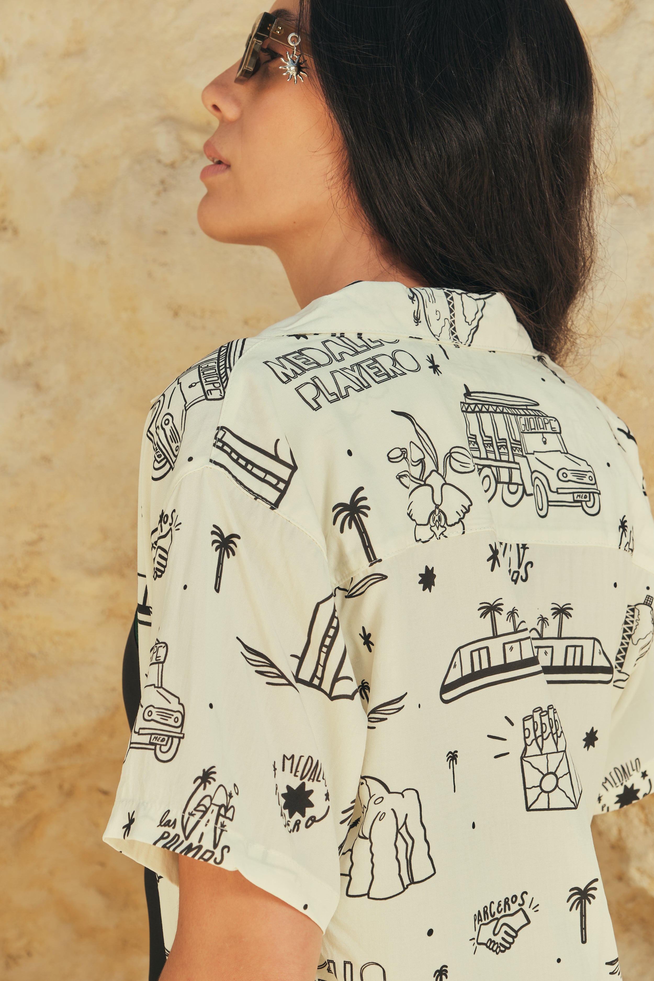 Short Unisex Medellin Florece (Rayón)