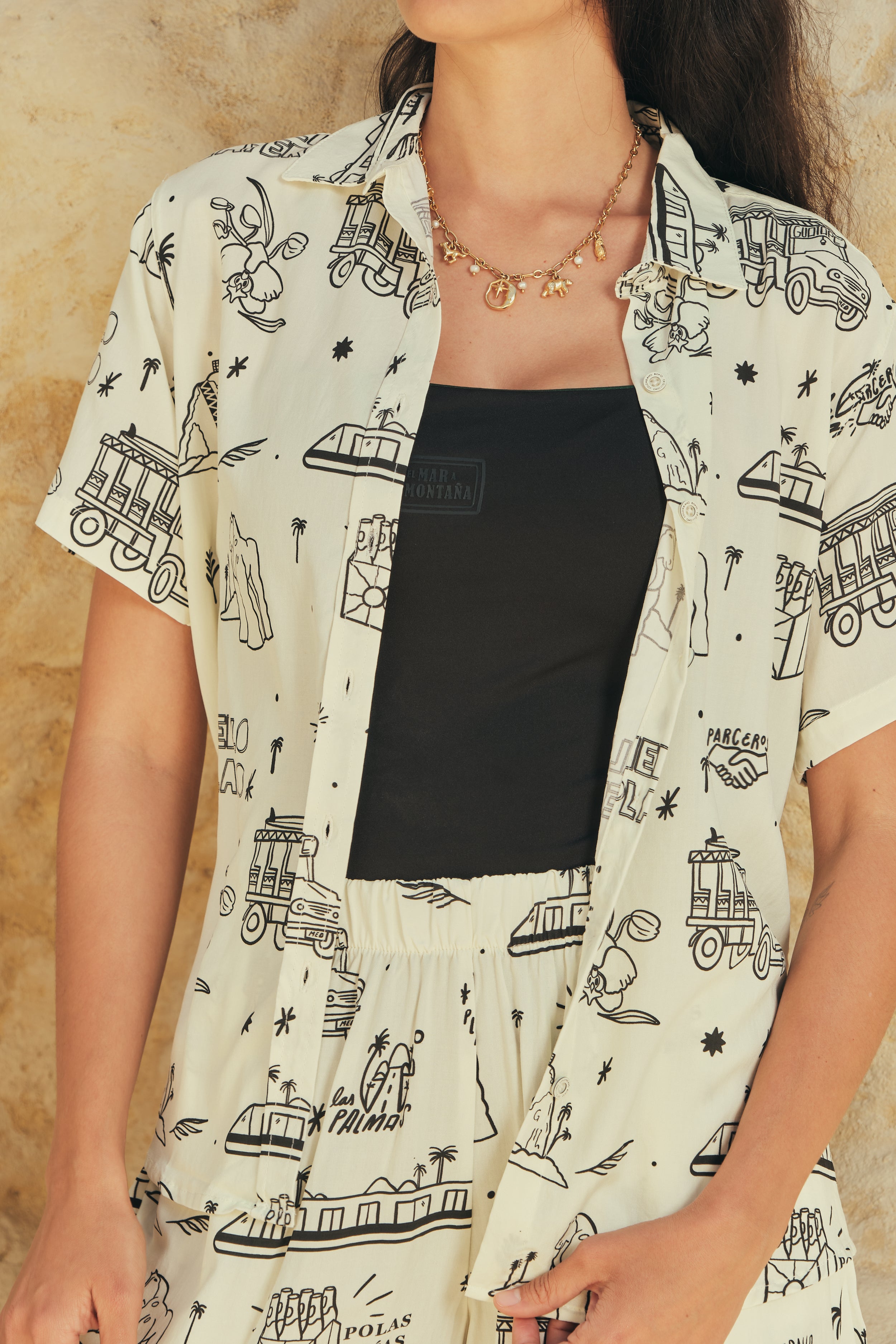 Short Unisex Medellin Florece (Rayón)