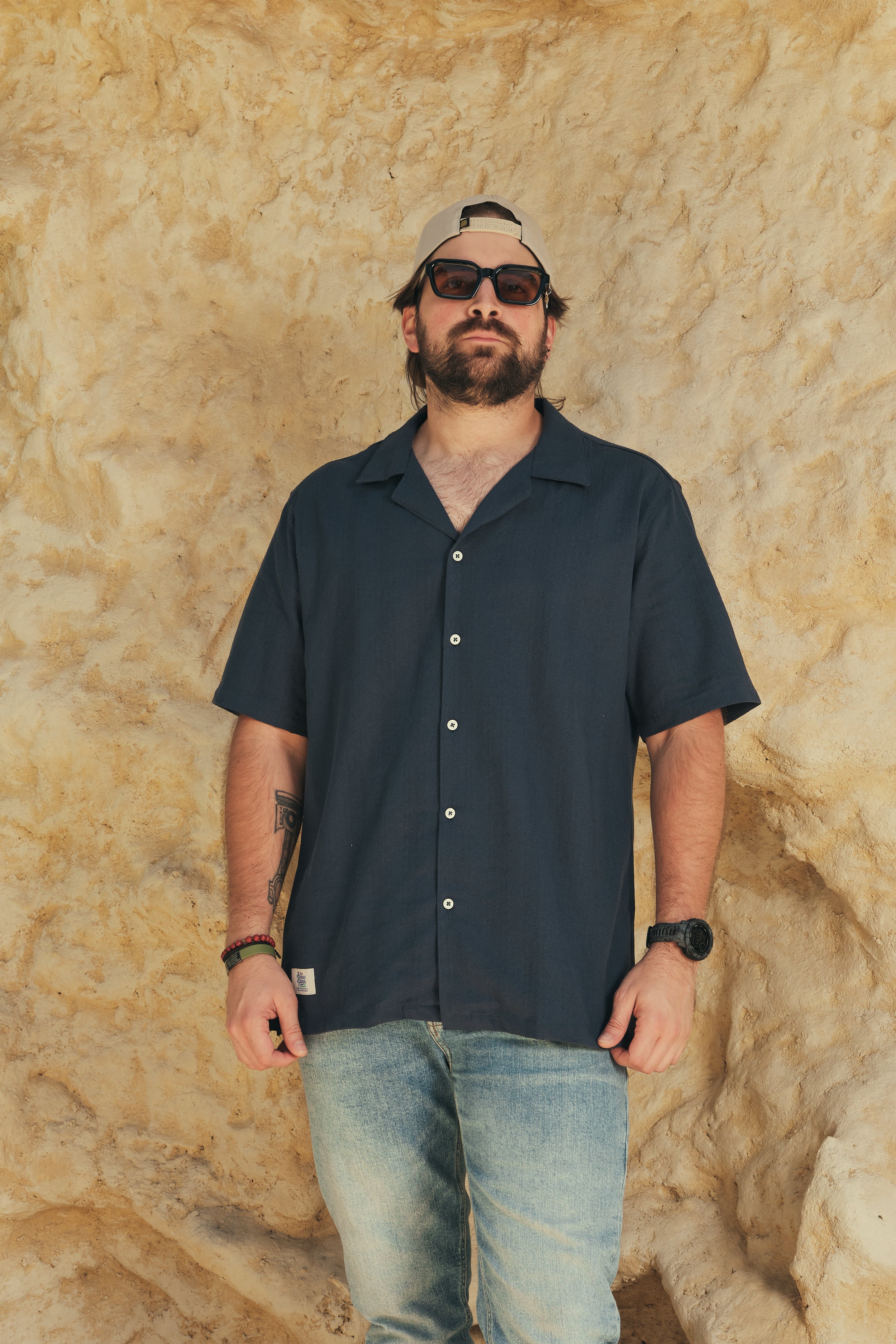 Camisa Masculina Básica Solsticio (Algodón 100%)