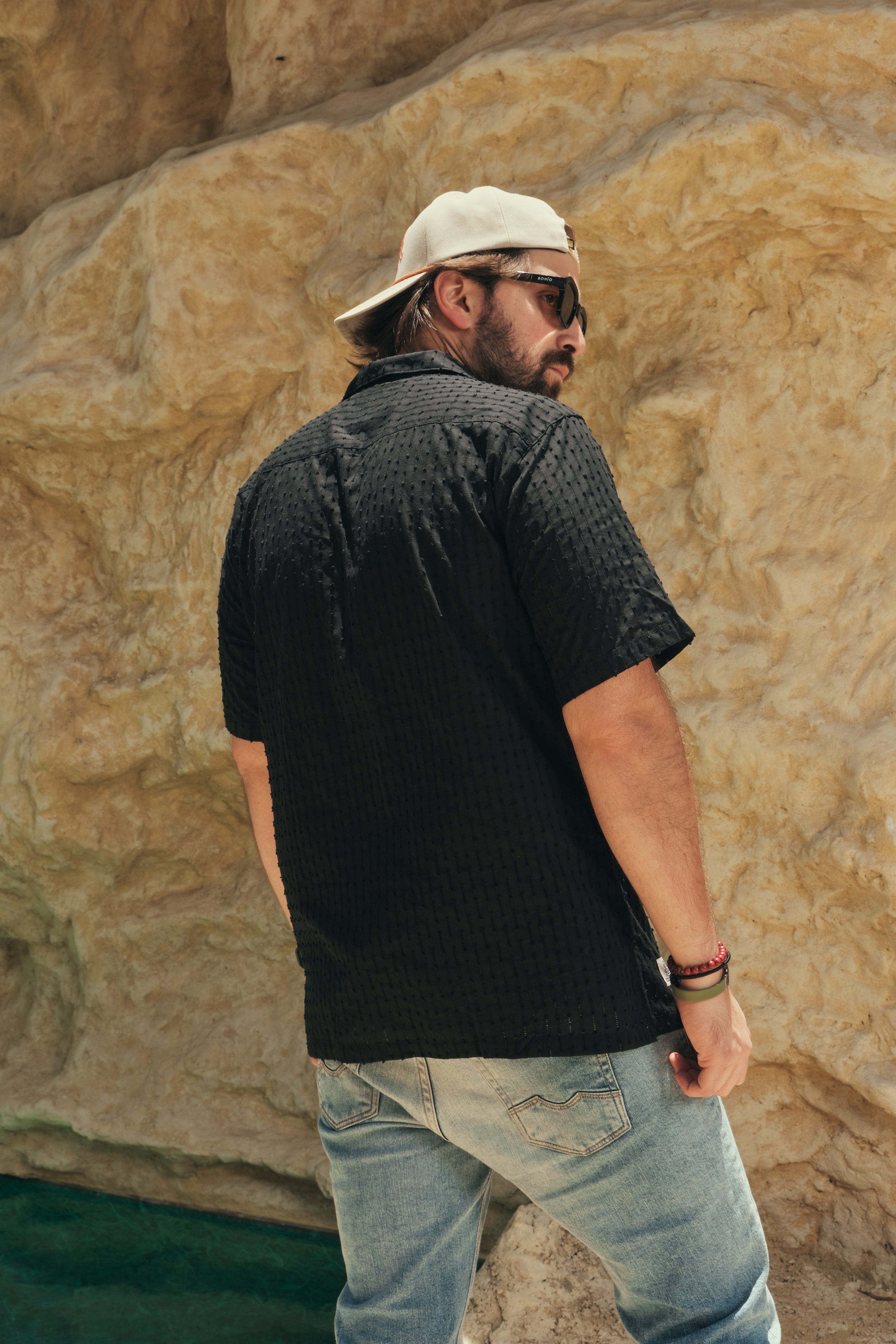 Camisa Masculina Básica Elegancia Tropical (Algodón 100%)