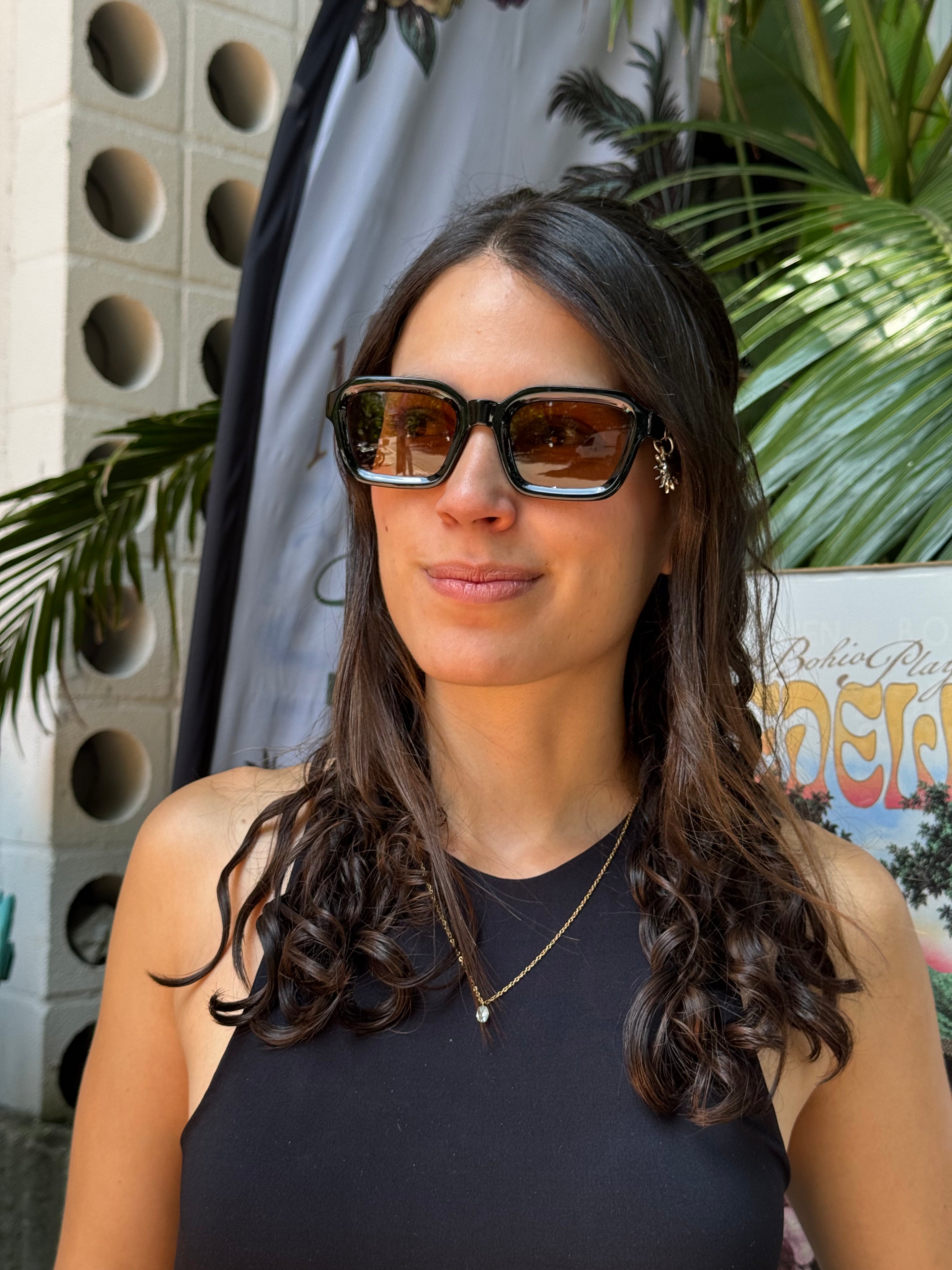 Gafas Buenas Vibras Bohio Sunglasses (Negro-Cafe)