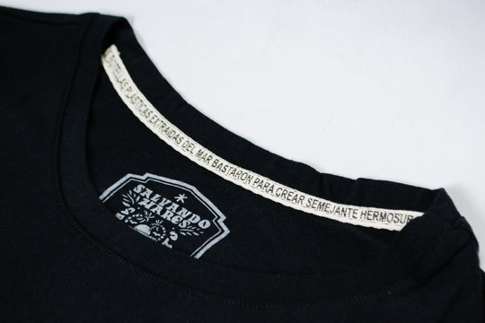 Malpelo Fento X Bohío Negra (Camiseta unisex)