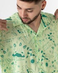 Camisa Hombre Bienestar Verde Menta (Chalis)