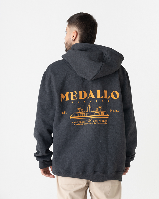 Hoodie unisex Medallo Playero