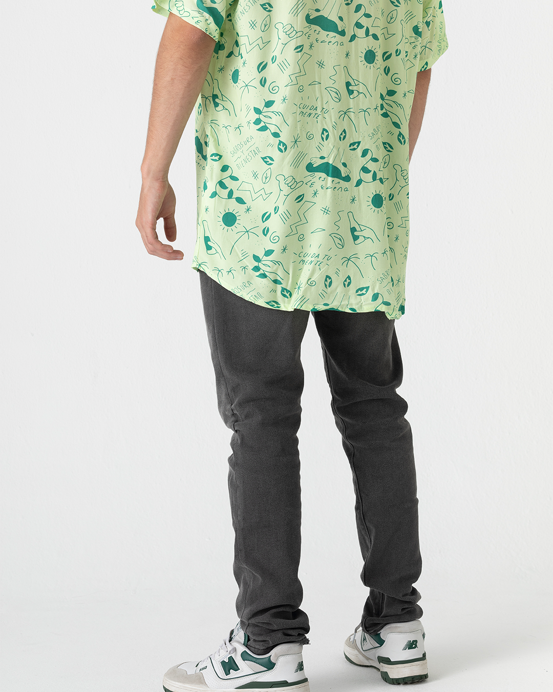 Camisa Hombre Bienestar Verde Menta (Chalis)