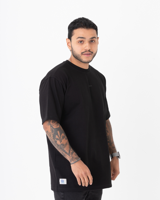 Camiseta Oversize Negro 303 gr