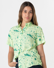 Camisa Mujer Bienestar Verde Menta (Chalis)