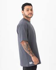 Camiseta Oversize Gris 270 gr