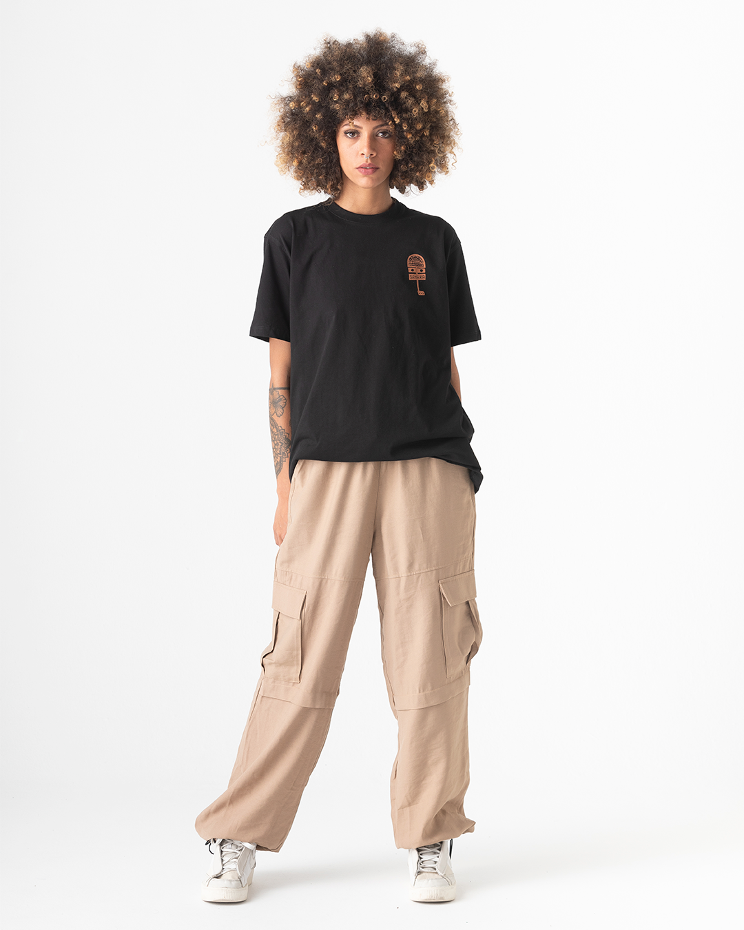 Pantalón Cargo Mujer Caqui